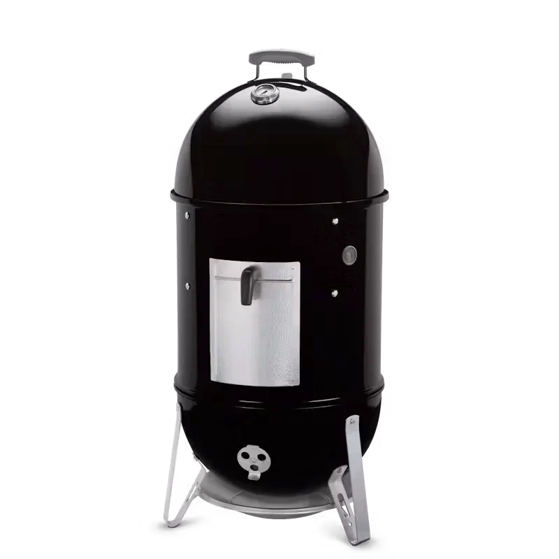 Weber Smokey Mountain 47cm BBQ Cooker Smoker with Cover