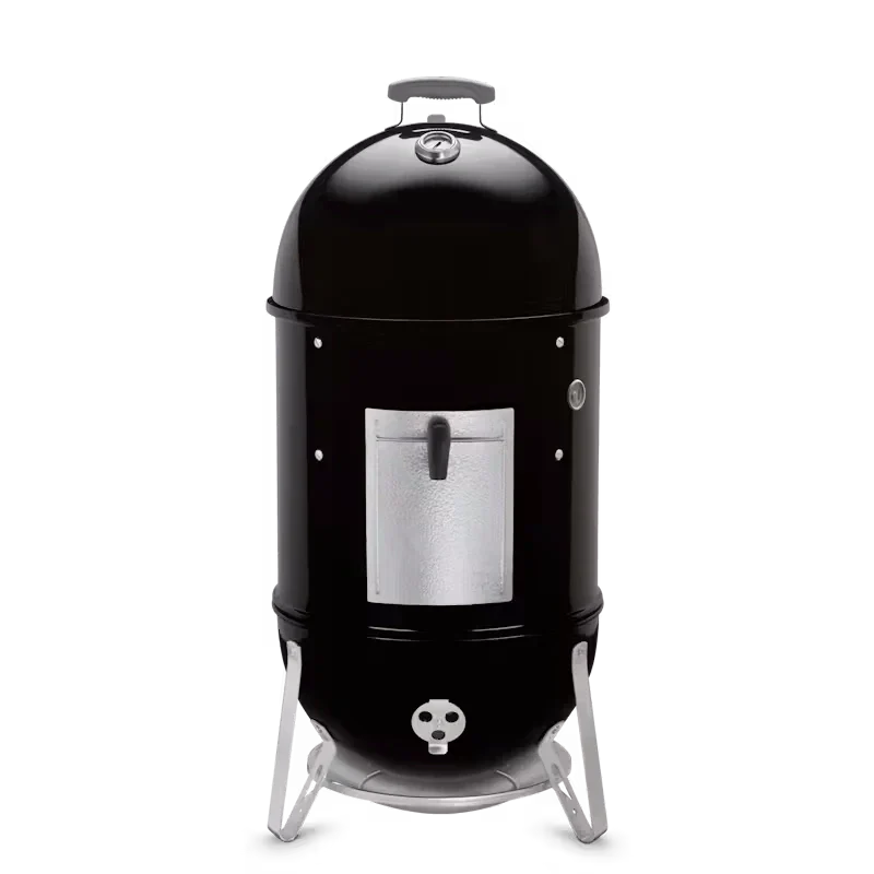 Weber Smokey Mountain 47cm BBQ Cooker Smoker with Cover