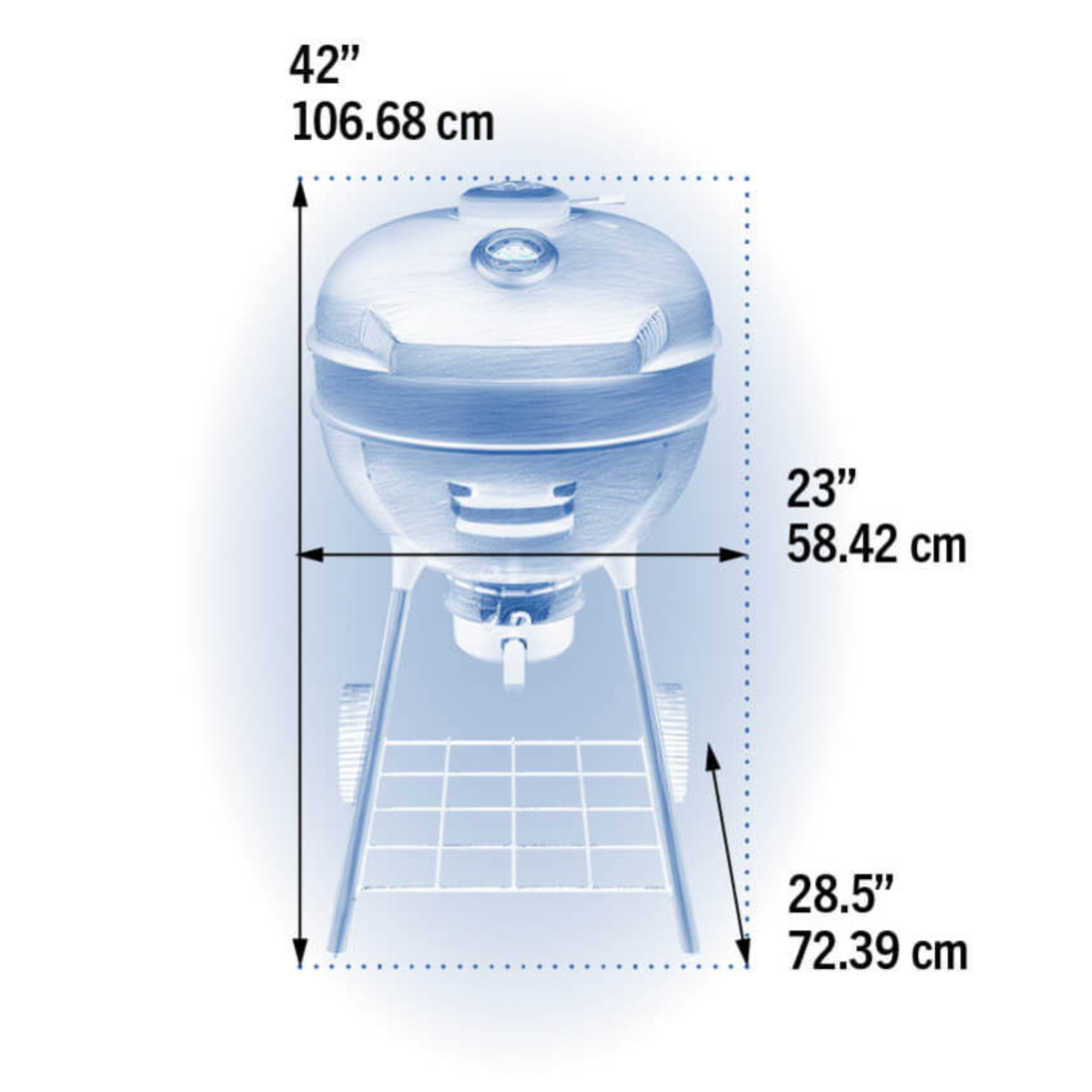 Napoleon Professional 22 Charcoal Kettle Barbecue 57cm